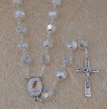 Crystal beads rosary